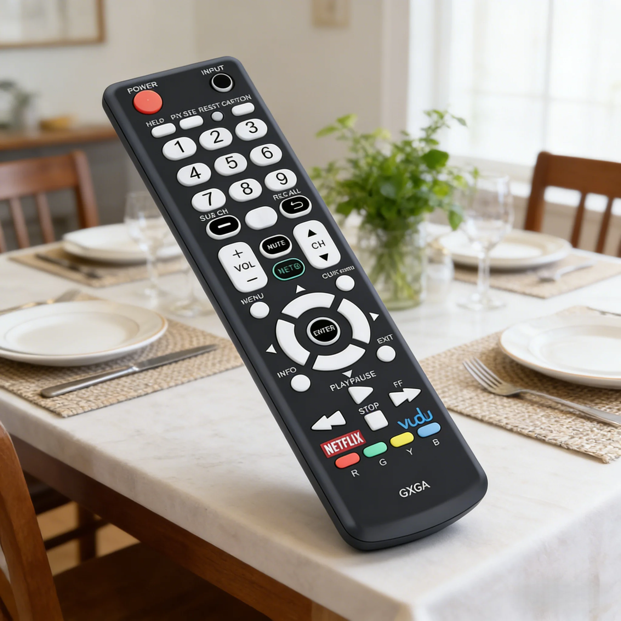 

New Replacement Remote Control for Sanyo GXGA TV, Compatible with DP46861 DP42861 DP46862 DP42862