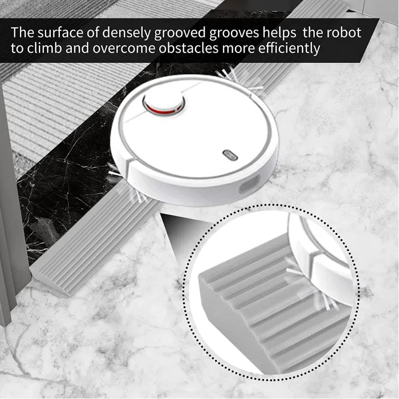 Anti-Slip Threshold Door Step Ramp Kit For ILIFE Xiaomi Roborock iRobot All Robotic Vacuum Cleaner Replacement Accessories