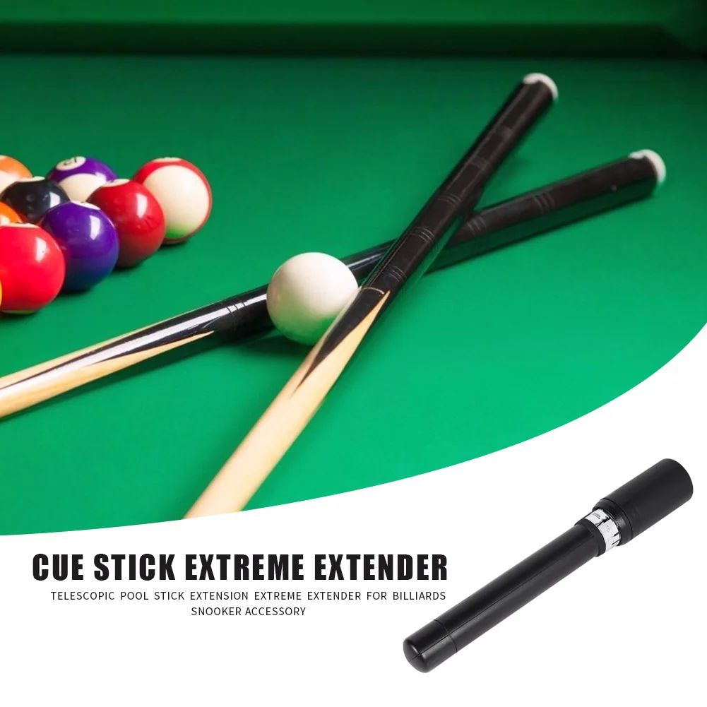 جديلة بعقب نهاية تمديد المتطرفة موسع إطالة البلاستيك تجمع جديلة تمديد الغولف جديلة موسع ل 9 كرات البلياردو جديلة