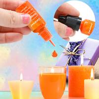 10ml Candle Dye Leakproof Highly Concentrated Aromatherapy Color Essence Soap Toning Pigment Soy Wax Paraffin Dye Colorant DIY