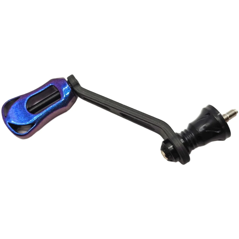 

Carbon Fiber Hollow Knob Single Rocker Arm Handle 70mm For STELLA/VANFORD Fit COMPLEX F4/F6/TWINPOWER/STRADIC/NASCI 2 Bearings
