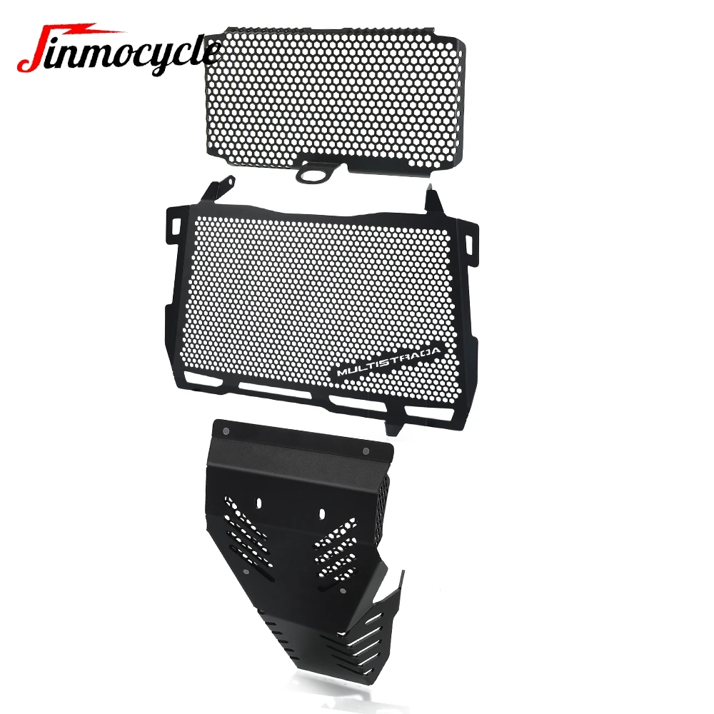 

For Ducati Multistrada 1200 Pikes Peak/S/S D air 2015-2017 Motorcycle Radiator Oil Cooler Engine Housing Guard Protection Kit