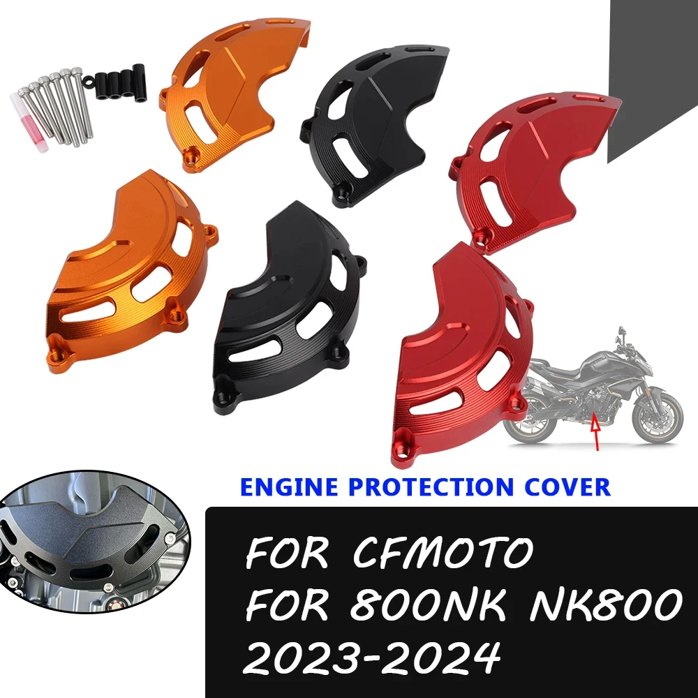 800NK Engine Stator Cover For CFMOTO CF800 NK800 NK 800 NK 2023 2024 Motorcycle CNC Engine Protective Cover Protector Guard Cap