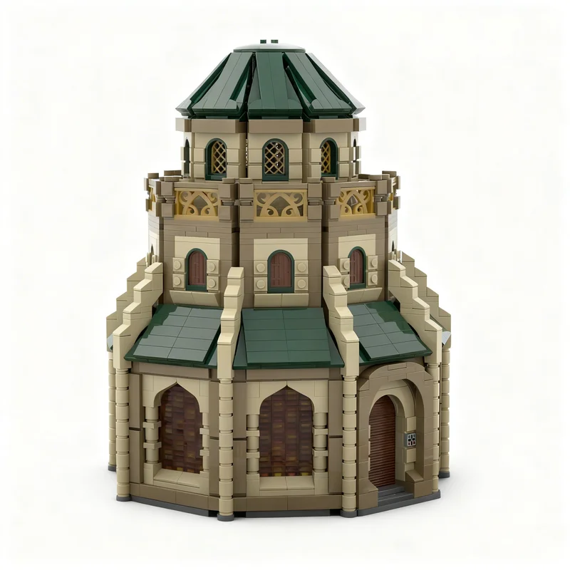 3998pcs MOC Star Battle SW Theed House #2 Model Building Blocks Architecture Christmas Gift Toys DIY Display Birthday Assemble