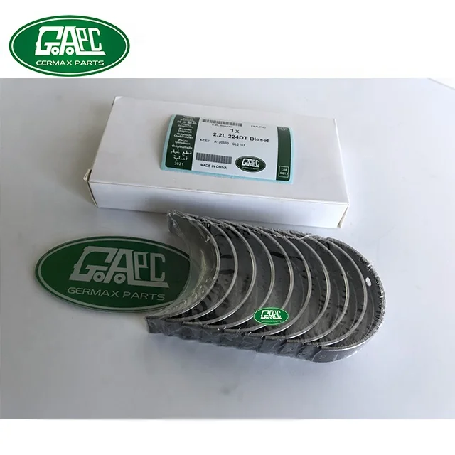 Main Bearing 2.2L 224DT Diesel LR022090 XR858317 LR022514 LR018590 LR001258 C2S52168 GL2103 For  Discovery
