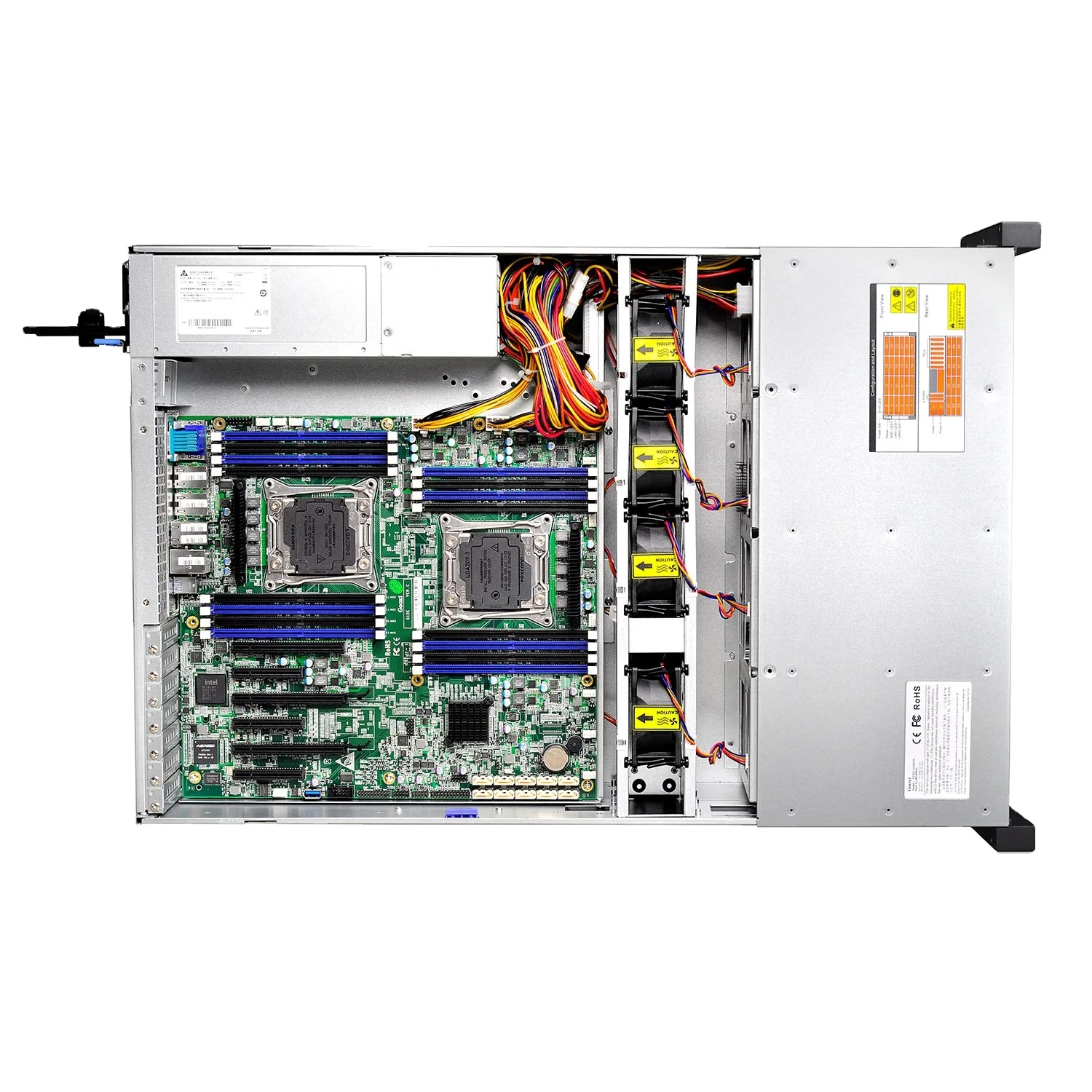 

Gooxi 19-дюймовый стойка 4u 36 bay server чехол RMC4136-670-HSE