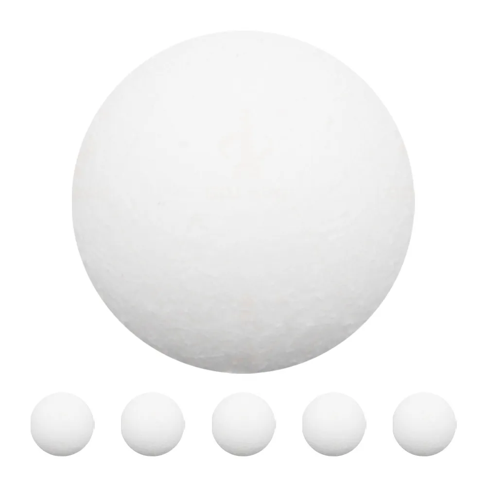 

Набор из 6 белых футбольных мячей для настольного футбола, 36 мм, с матовой поверхностью для улучшения сцепления и снижения шума, для домашних и офисных игр