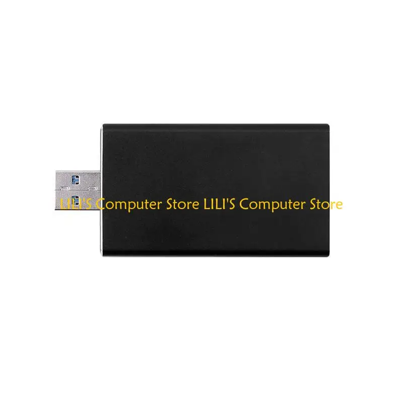 A52B USB đến MSATA SSD Hard Disk Box Converter Bộ chuyển đổi bộ điều hợp bên ngoài cho trường hợp