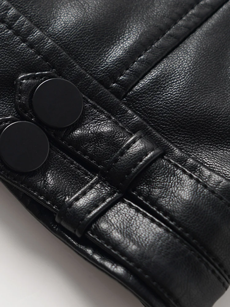   Ning 本革ジャケット レディース オートスリーブ プレミアムフィール Sサイズ 春秋新作 ブラシープスキンコート