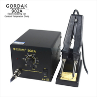 GORDAK 902A Electric Soldering Iron Constant Temperature Clamp Heating Tweezers Soldering Station Disassembly Repair Rework Tool