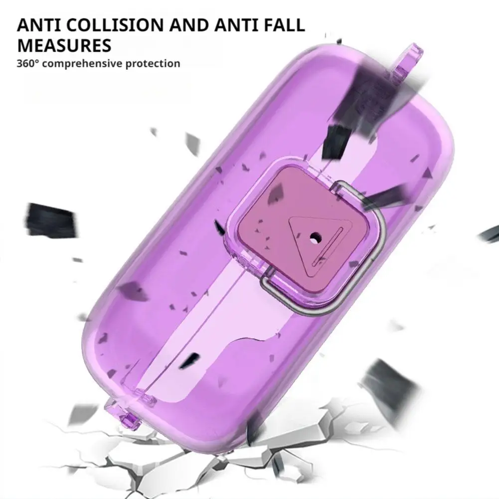 TPU Transparent Case For Sony WF-C510 Anti-fall Dust Charging Ear Case Wireless Earbuds Charging Box Protective Shell Z0B1