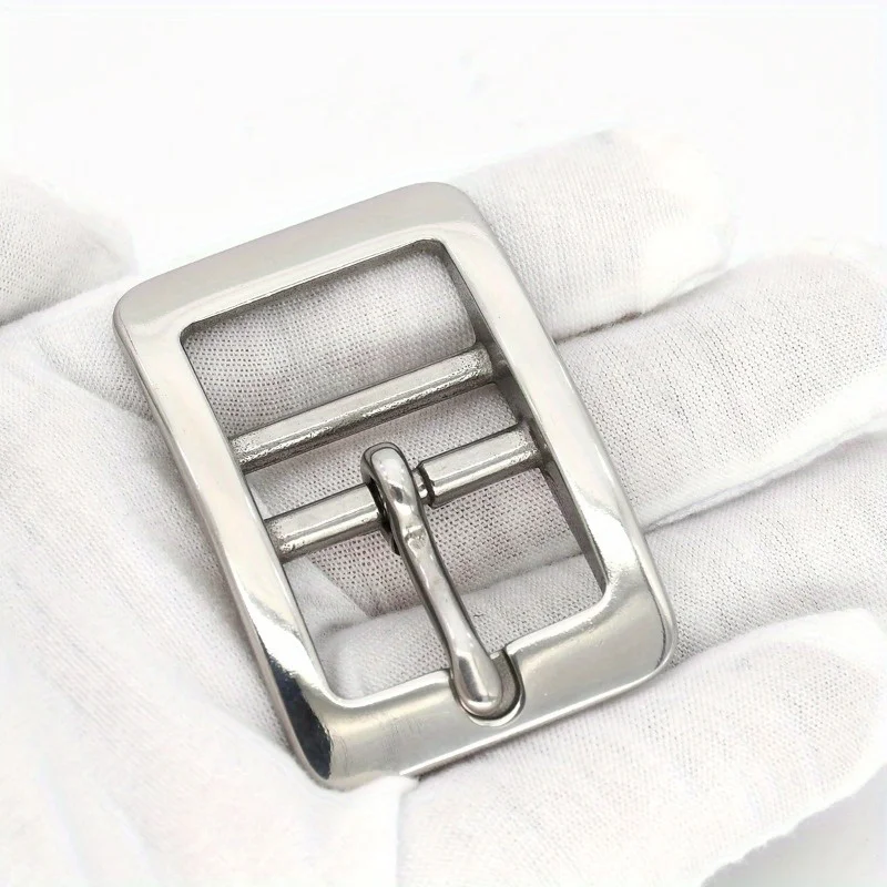 1pc 26mm/38mm Stainless Steel Belt Buckle Adjustable Single Pin Buckle Leathercraft Parts Accessories