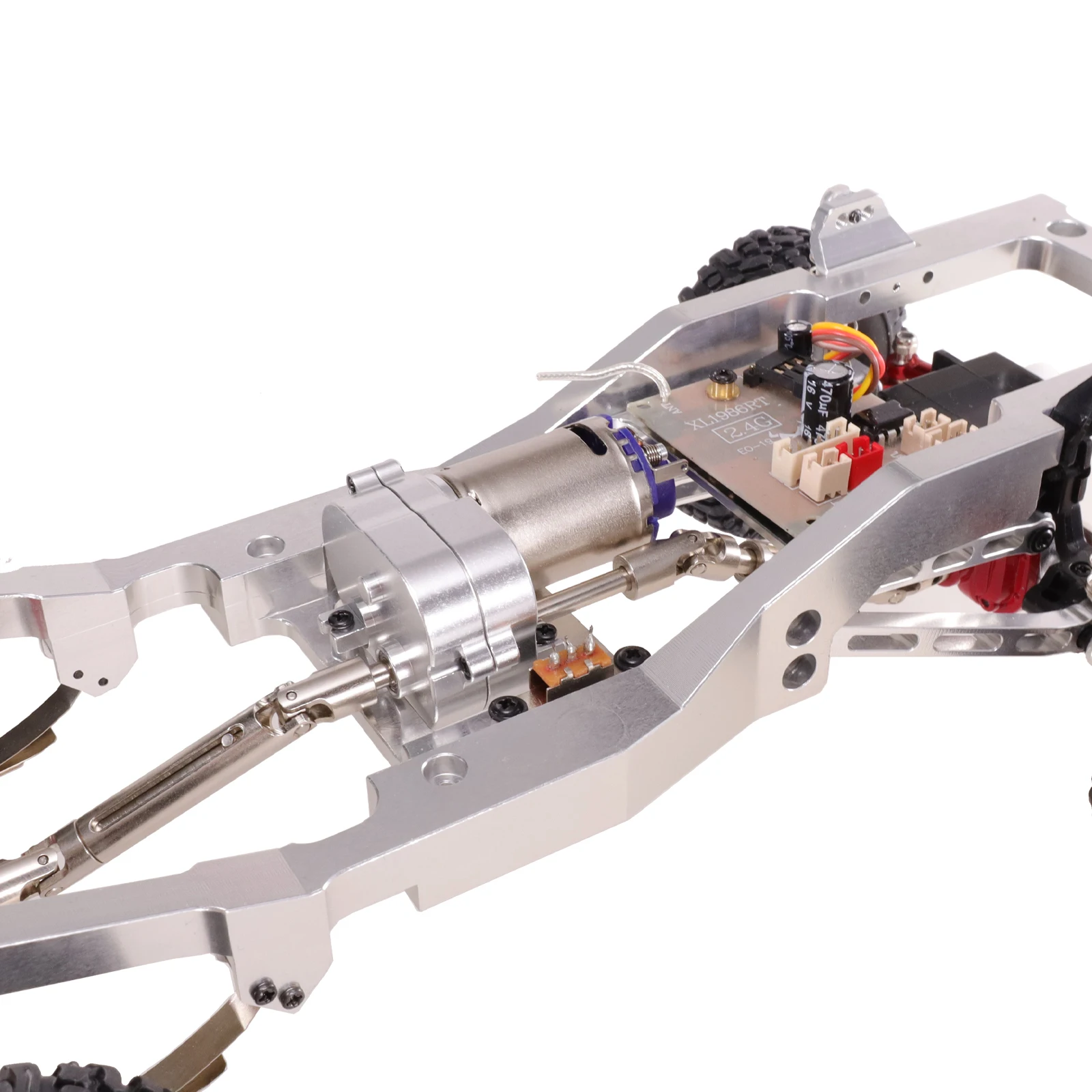 Verwendet für MN Modell 1/12 MN82 LC79 MN78 RC Auto Teile Metall Upgrade Vorne Und Hinten Montage Kit