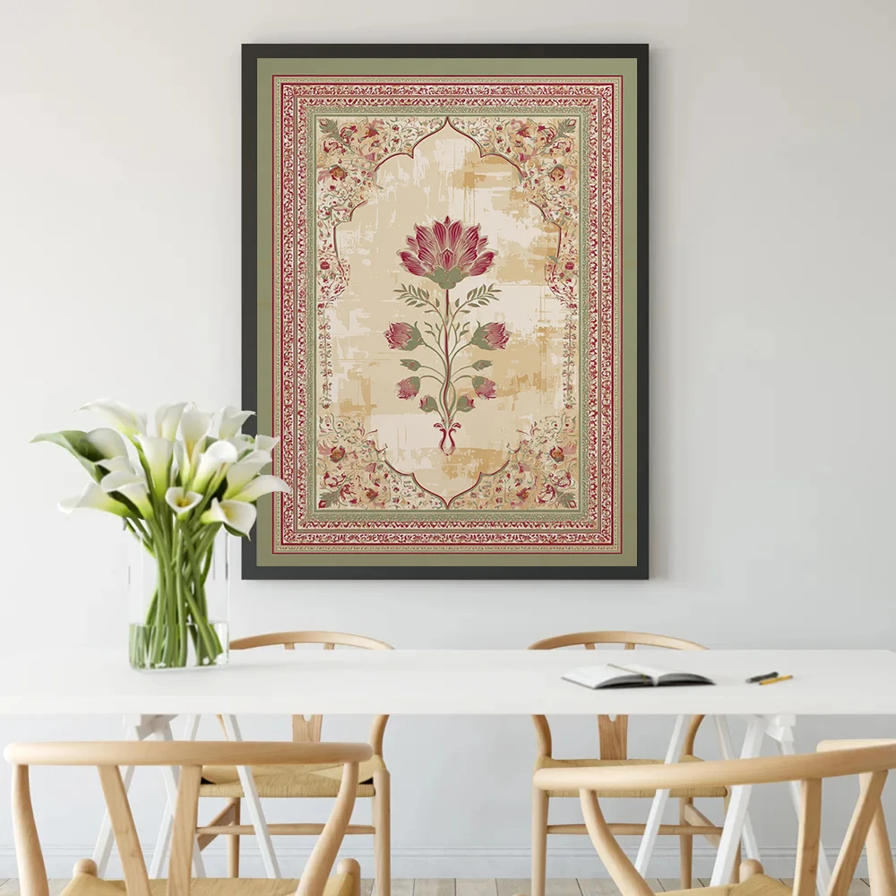 Cetak Kanvas Lengkungan Bunga - Home Decor Jaipur ulasan dan harga
