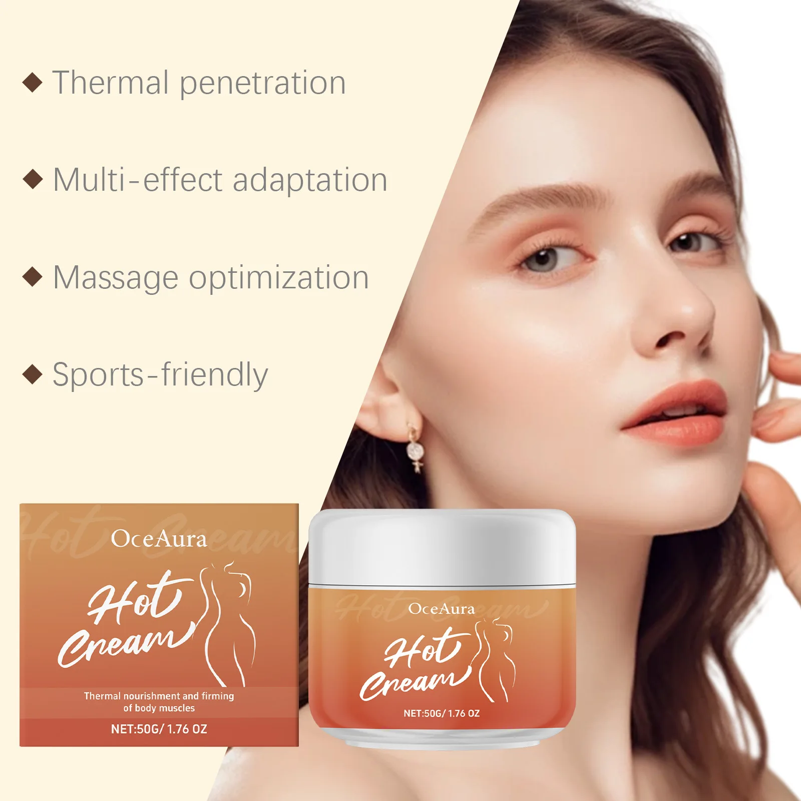 

Body Nourish Cream Improve Relaxation Enhance Elasticity Firm Skins Relieve Roughness Lasting Fragrance Body Moisturizing Cream