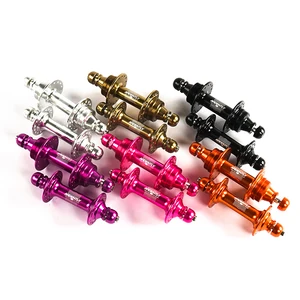 محور ألومنيوم للدراجة ذات التروس الثابتة بحماس ، دراجة مسار أحادية السرعة ، محمل محور أمامي وخلفي ، جودة عالية ، 20 ثقبا ، 24 فتحة ، 28 ثقبا ، 32 ثقبا أعلى 7 مبيعات حافة محور تحمل 20 - No6