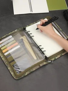 80 장의 느슨한 잎 종이 각서 A5 Weatherproof Tactical Notebook과 함께 Kosibate Outdoor Padfolio Ring Binder 10 최고의 판매 a5 링 폴더 - №6