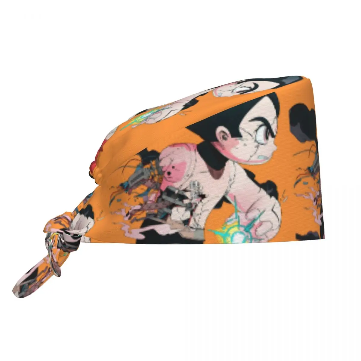 Casquette de travail Robot personnalisée Anime A-Astroed Boy, chapeaux chirurgicaux pour hommes et femmes, casquette de salle d'opération de film, casquette d'allaitement, chapeau de travail de laboratoire