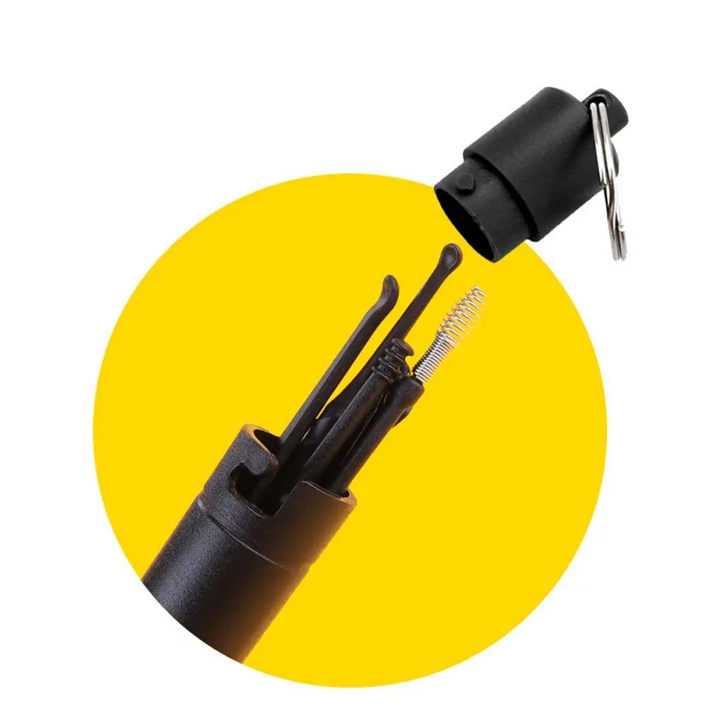 Massage Earpick Spiral With Storage Case Dual-end Wax Remover Ear Wax Removal Tool Ear Care Tools Ear Canal Cleaner Spoon