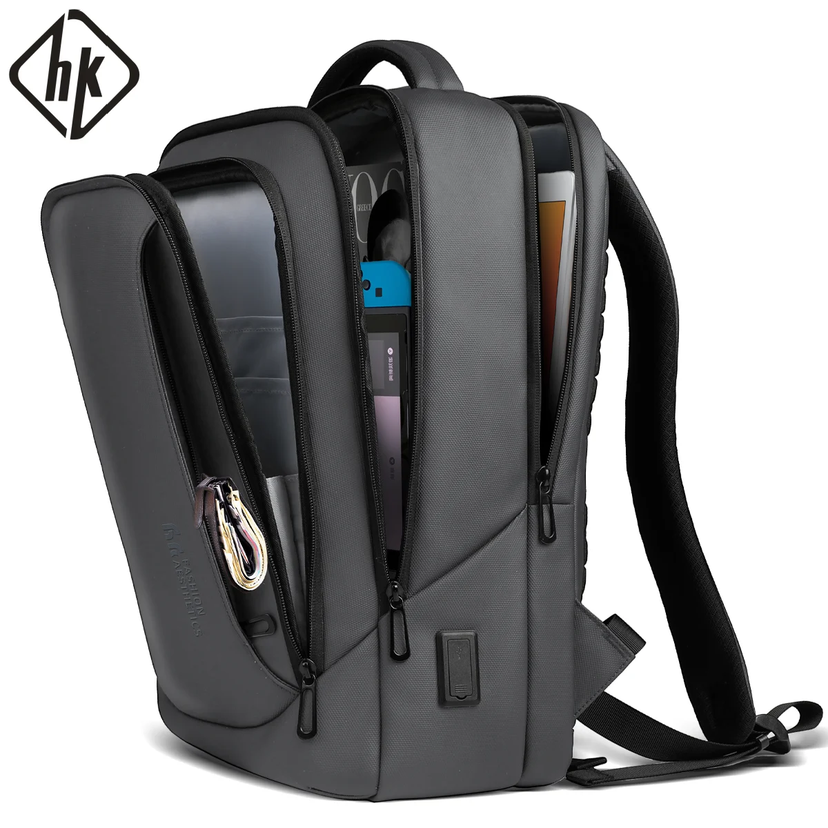 HK Business Travel Backpack Men 15.6