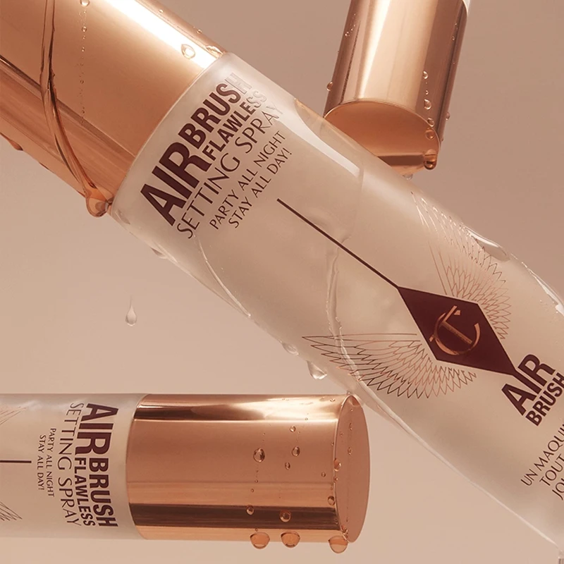 C/T Luxury Makeup Set Pillow Talk Smooth Lipstick Setting Spray Flawless Powder Blush Professional Cosmetics for Flawless Skin