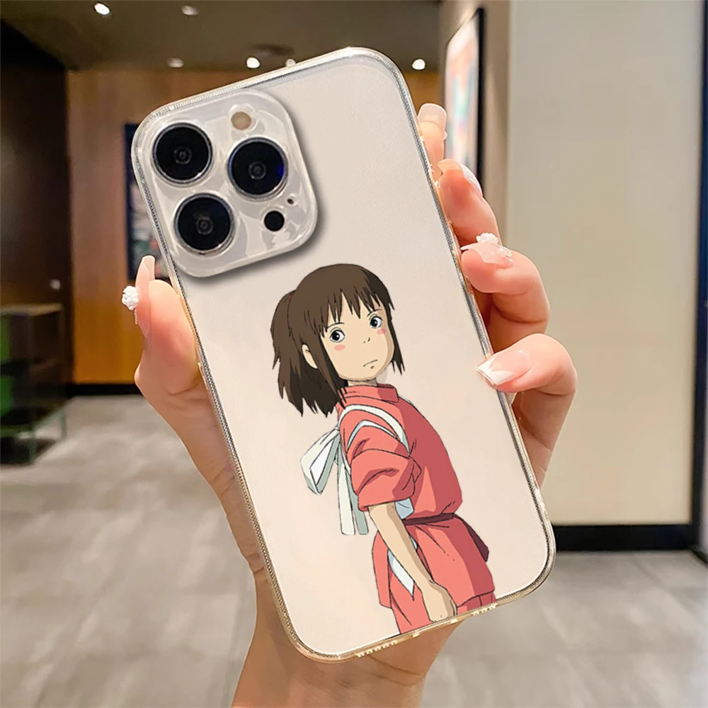 Anime S-Spirited A-Away Transparent Soft TPU Silicone Phone Case For SAMSUNG A04 A05 A14 A23 A31 A54