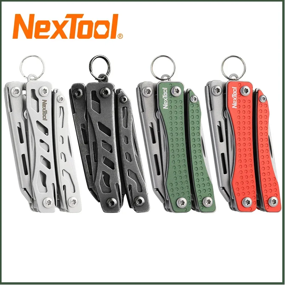 

Nextool Mini Flagship Multitools 10 In 1 Edc Repair Tools Pocket Folding Knife Outdoor Survival Kit Box Can Bottle Opener Pliers