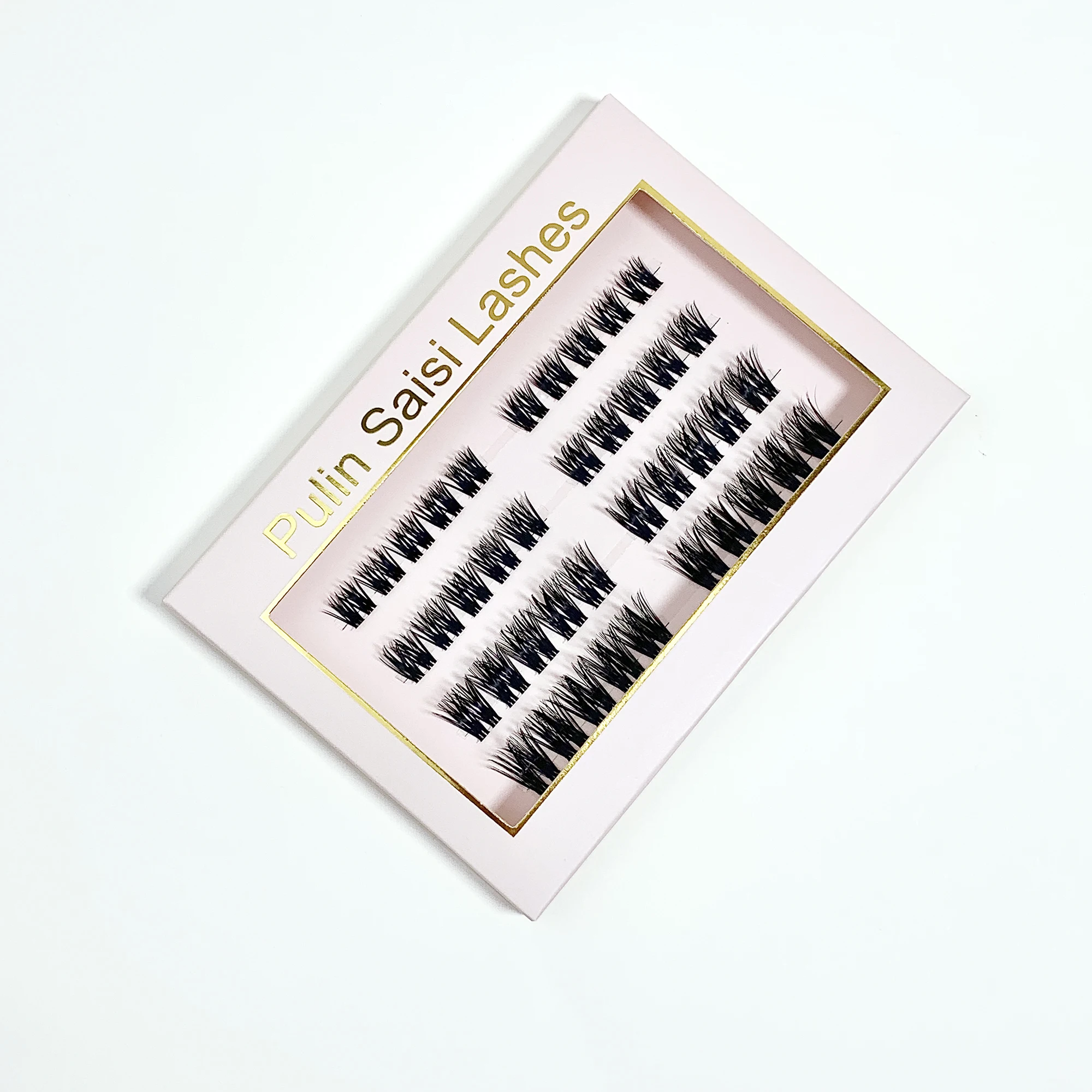 1 Box 40 pcs 10-16mm Mix D Curl Cluster Lashes Individual Lashes Lash Extensions Clusters Lashes Soft Natural False Eyelashes