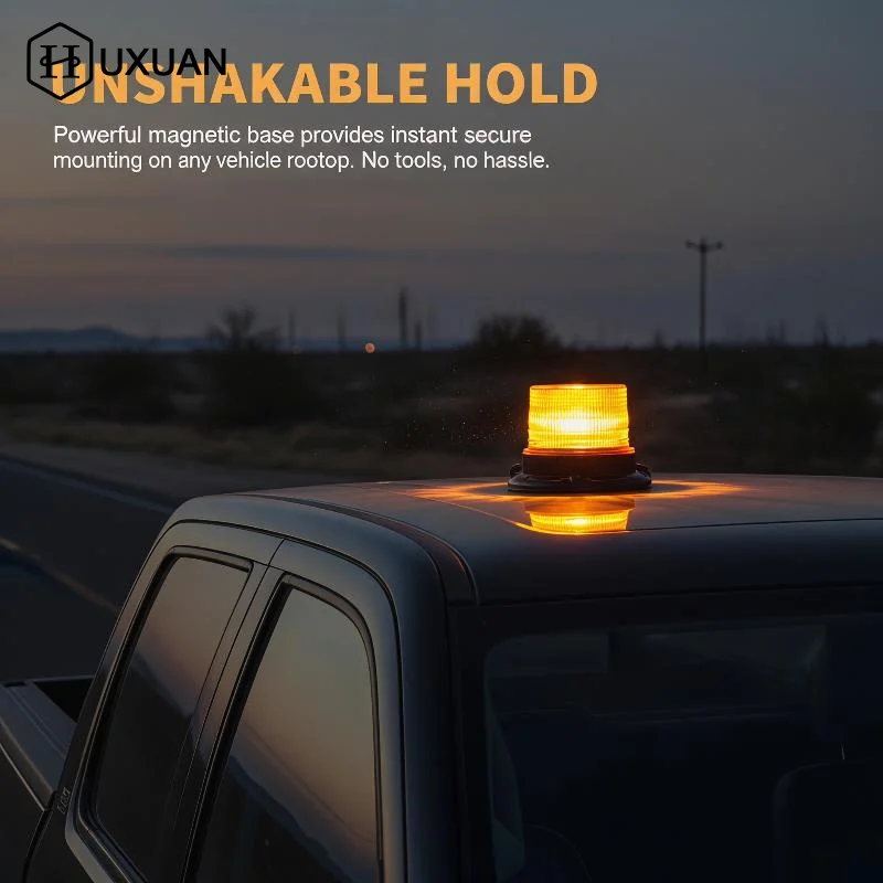 Magnetic LED Warning Flashing Light Car Truck Roof Emergency Signal Lamp Portable Security Strobe Light