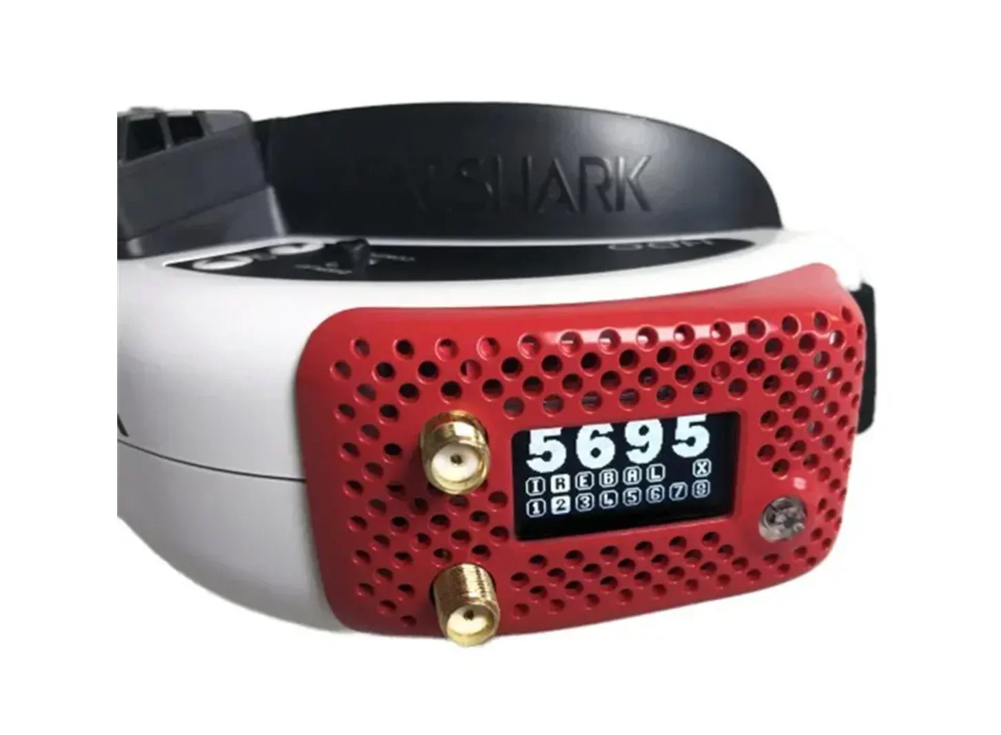 نظارات Fatshark Dominator Hdo2 مع Immersionrc Rapidfire وLumenier Axii Patch وهوائي Lumernier Axii لطائرة بدون طيار Fpv Rc