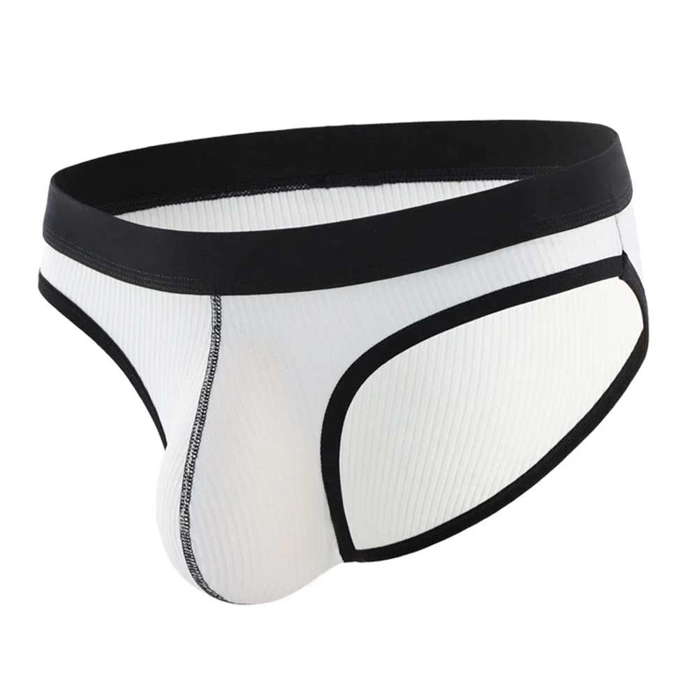 

High Quality Men's Underwear Gym Sports Shorts Stretch Spandex Briefs Sexy Breathable Boys Underpants Gay Male Panties