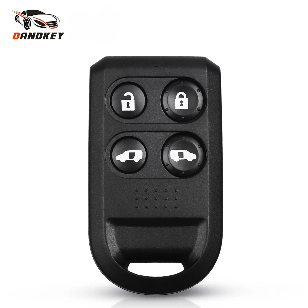 Dandkey Remote Car Key Shell Fob For Honda Odyssey EX EXL 05 06 07 08 09 10 4 Button Car Remote Key Fob Case Car-styling