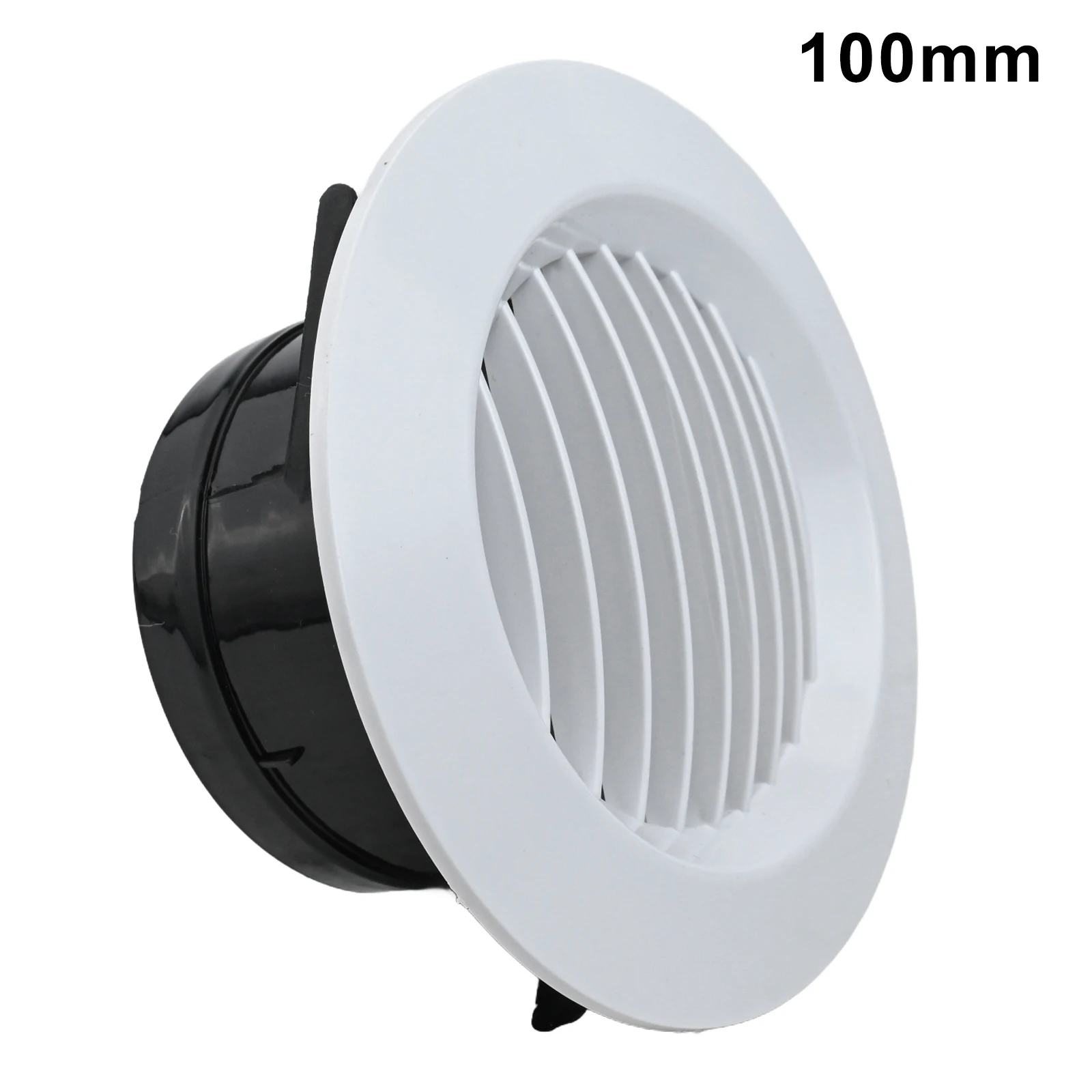 75/100/125/150/200mm Air Vent Grille Circular Indoor Ventilation Outlet Duct Pipe Cover Cap For Bathroom Kitchen Office Tool New