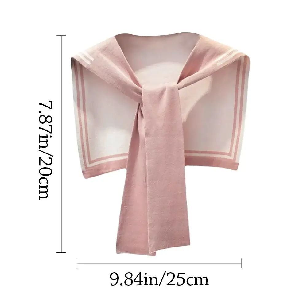 Knotted Shawl Wraps Women\'s Sweater Wraps Scarf Cape Shawl Knot Design Fashion Wrap For School Party Everyday Wear