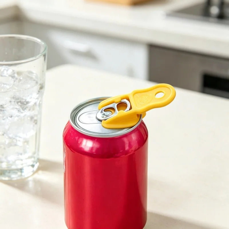 Reusable Can Opener Lid Saver, Portable Soda Beer Beverage Can Cover Sealer, Multifunctional Drink Opener
