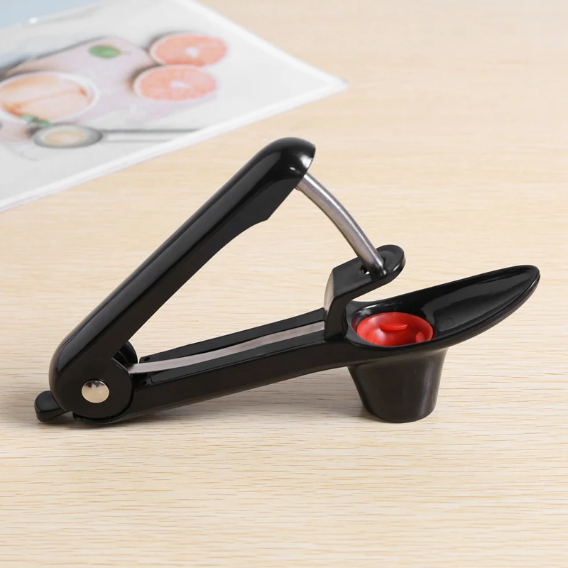 Cherry Pitter Tool,Fruit Pit Core Remover With Space-Saving Lock Design For Make Fresh Cherry Dishes And Cocktail