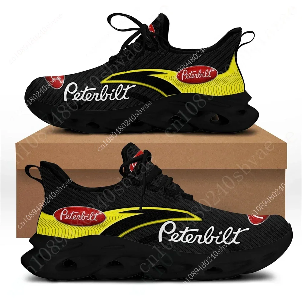 

Peterbilt Men Women Sneakers Casual Running Shoes Lightweight Tennis Sports Shoes Big Size Comfortable Custom Made Sneakers