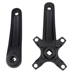 Bicycle Crankset Leg 23x10x8cm BCD104mm Length 152mm Bicycle Crank Set Standard Pedal Threaded Hole Specification 9/16 Parts