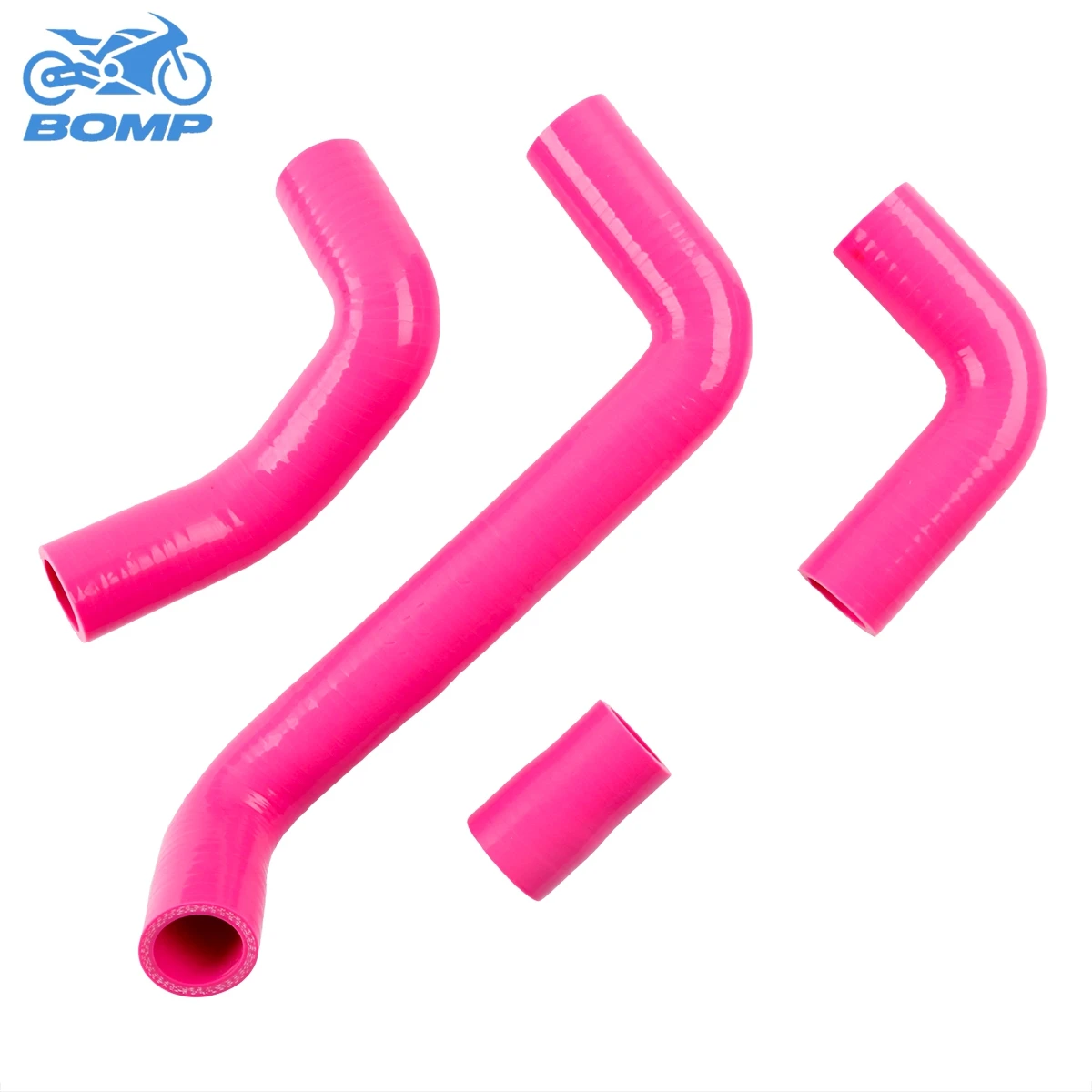 

For Lada 2101-2107 2101-1303025 Copper Radiator Hoses Silicone Tubes Kit Piping 4Pcs 11 Colors