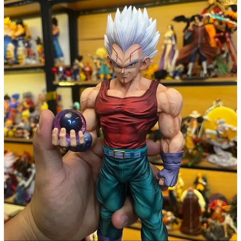 Nieuwe JG Studio 31 cm Dragon Ball Action Figure GT Baby & Vegeta Super Saiyan Anime Figuren PVC Standbeeld 2 hoofden Model Geschenken Speelgoed