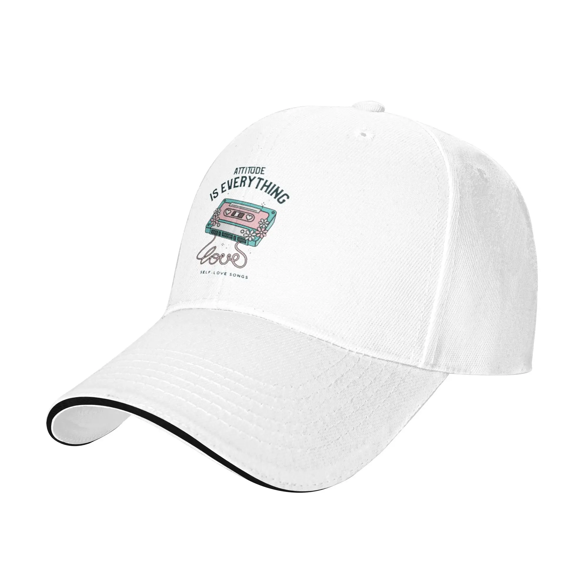 Attitude Is Everything Self - Love Songs Gift For Children Men Women A Baseball Cap Hat