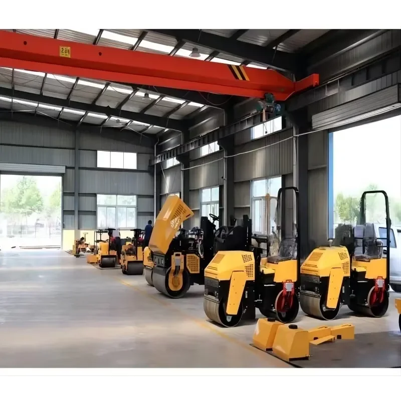 High Performance 1 Ton Road Roller for Small Roads Sidewalks and Parking Areas