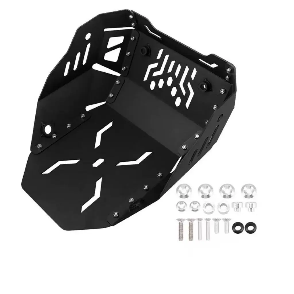 

Motorcycle Engine Cover Skid Plate Bash Frame Belly Pan Sump Guard Protector for CFMOTO 450MT 2024 Durable Protection