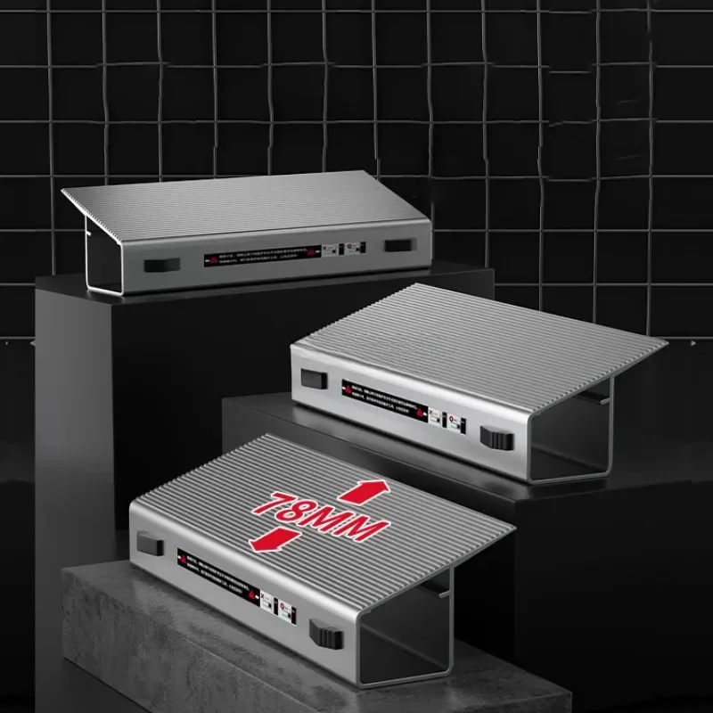 سلم متدرج تلسكوبي من سبيكة متعددة الوظائف سلالم هندسية للرفع سميكة قابلة للطي