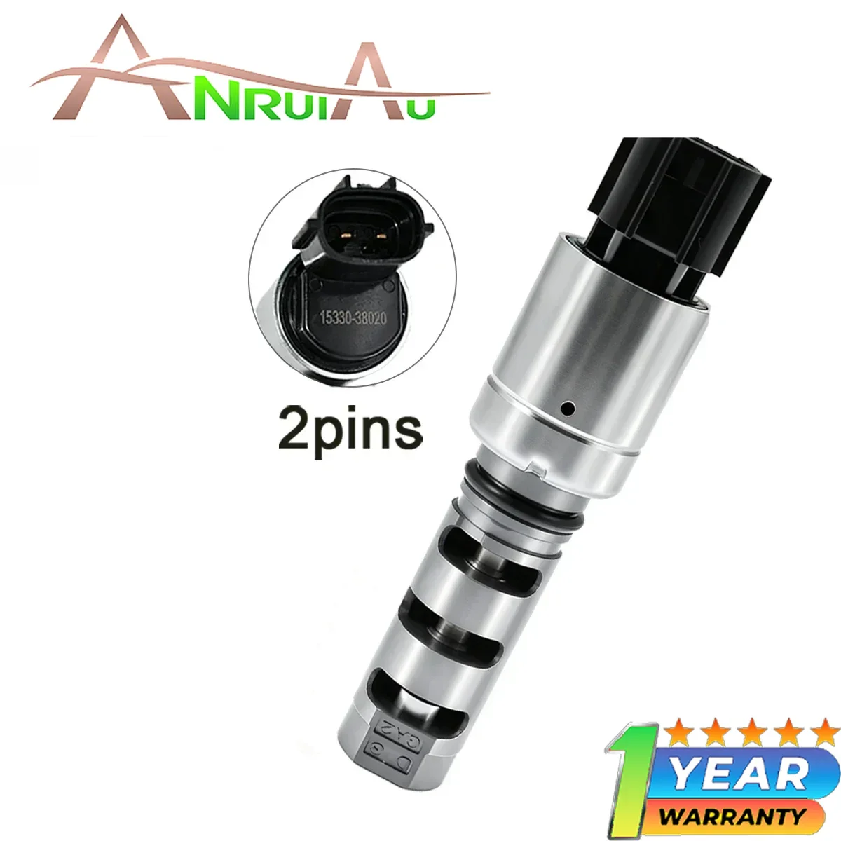 Variable Valve Timing VVT Solenoid for 2008-2013 Scion xB tC 2002-2008 Toyota Solara 2.4L 3.0L 3.3L 1533028020 Aosoar 5