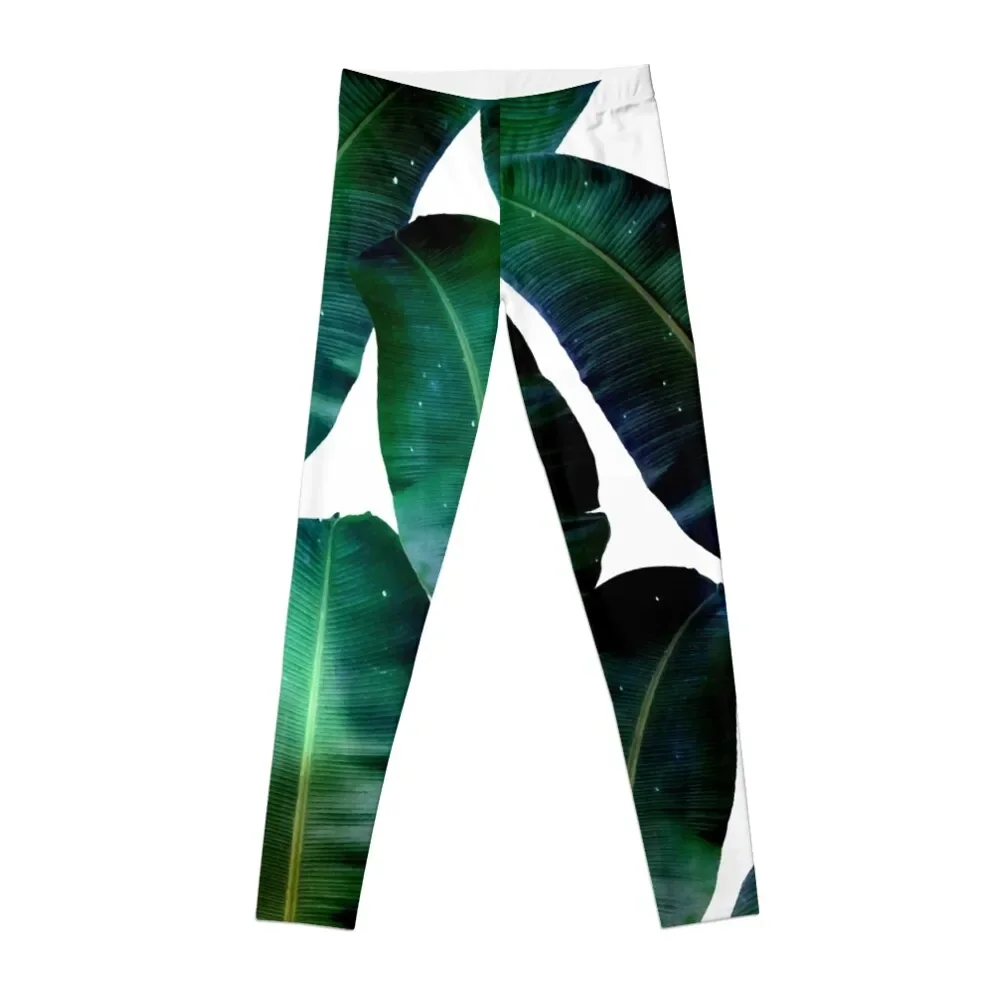 

Cosmic Banana Leaves #redbubble #lifestyle Leggings gym sportswear woman for fitness Womens Leggings