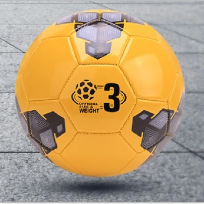 

Kids Size 3 Football Baby Toy Ball High Quality PVC Machine-stitched Soccer Children Indoor Outdoor Explosion Proof Game Ball