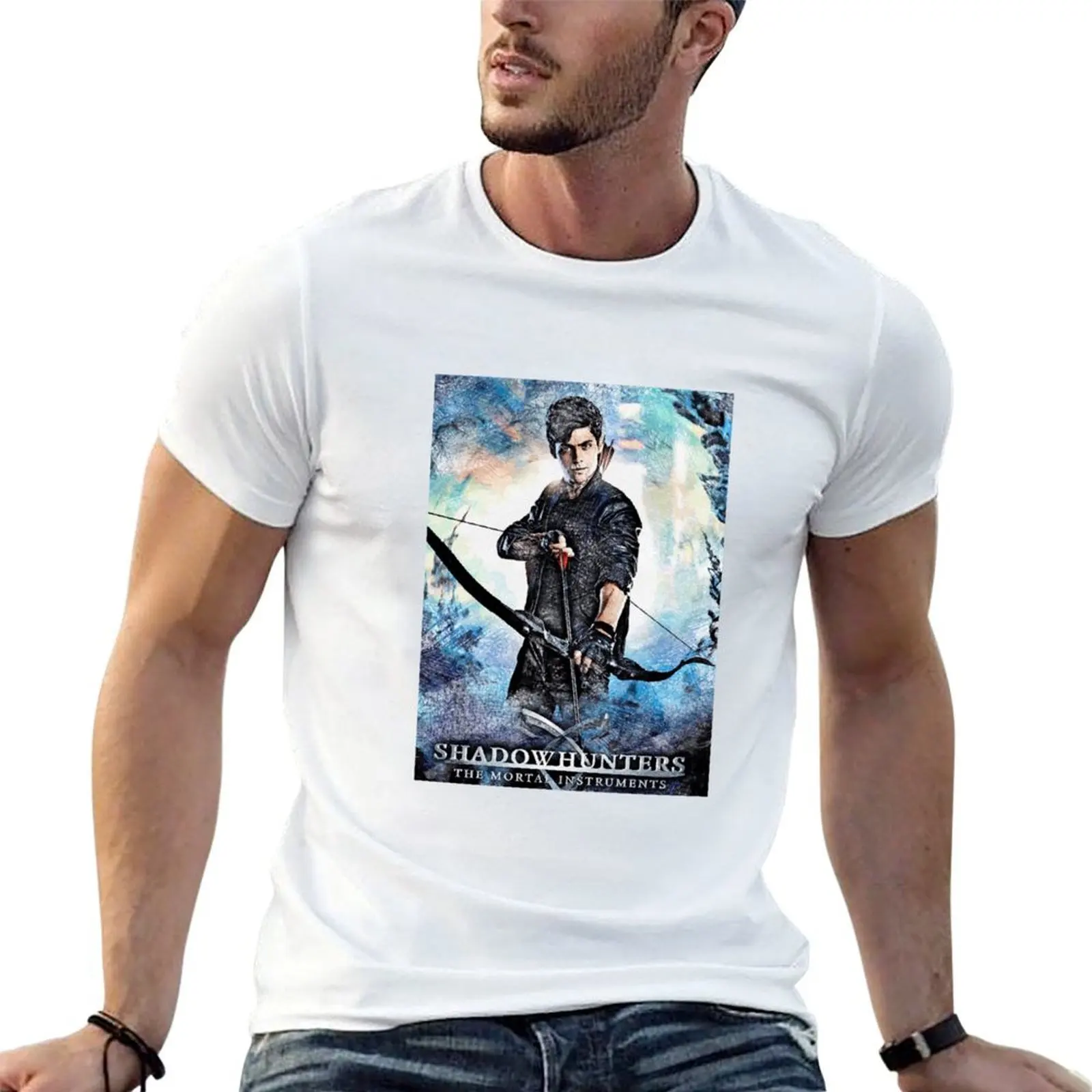 Alec Lightwood T-Shirt Retro Graphic Print T-Shirt