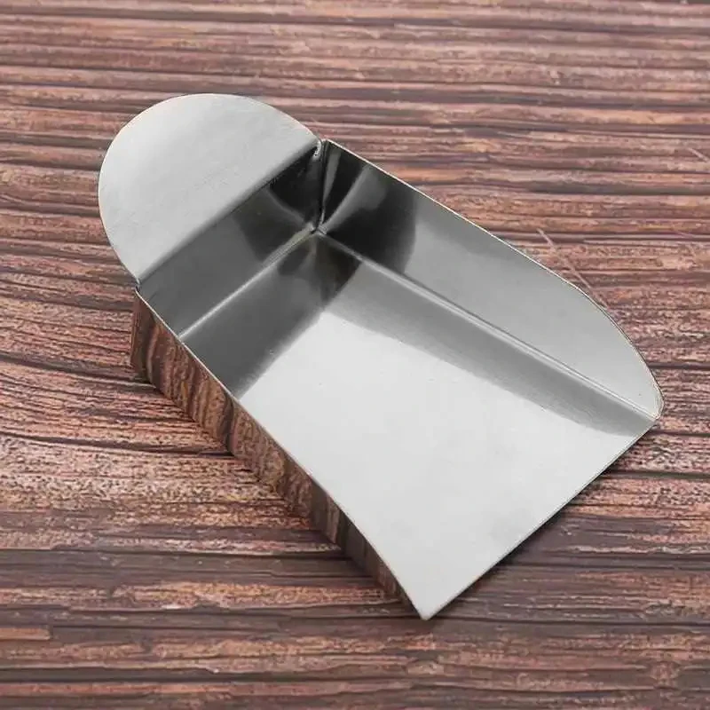 （YY）1Pc Stainless Steel Jewelry Shovel Jewelry Scoop for Pearls Gemstones Beads Tools with Plate Handle Jewelry Tools