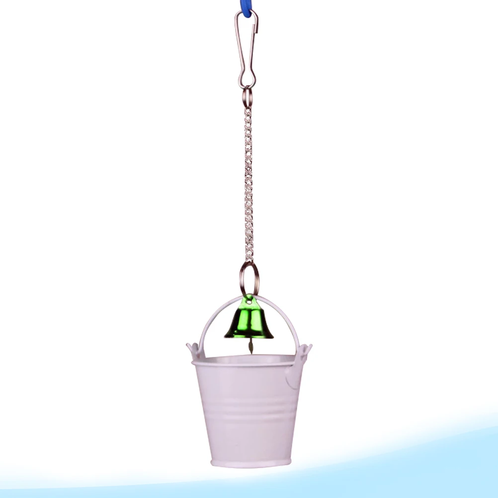 

Sturdy Pet Birds Food Cup Holder Bright Color Attract Birds Play Easy Install Cage Stand Dual-Use Parrot Squirrel Food Box For